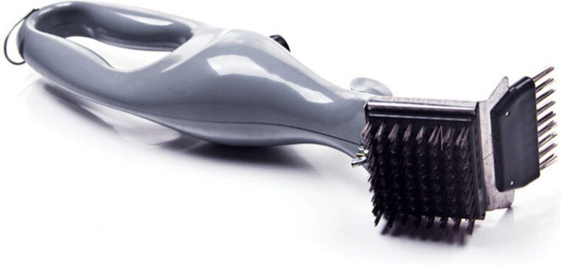 Grillreinigungsbürste, Kohlebürste, Schaber, Gaszubehör, Küchenhelfer, 1 Stück