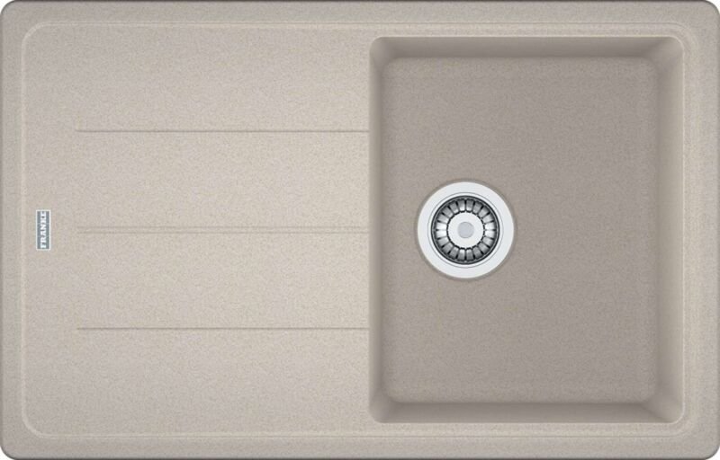 Basis - Fragranit Spülbecken bfg 611-78, 78x50 cm, Sahara 114.0285.184 - Franke
