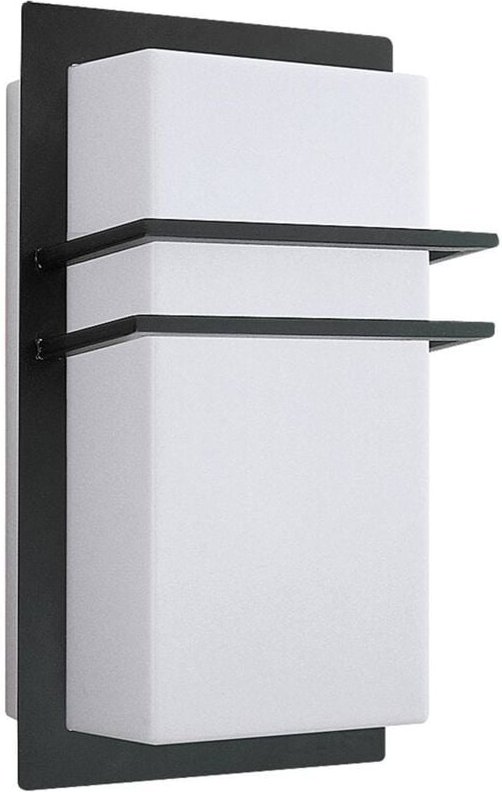 Moderne Außenwandleuchte 1xE27 Seattle schwarz 8169 Rabalux