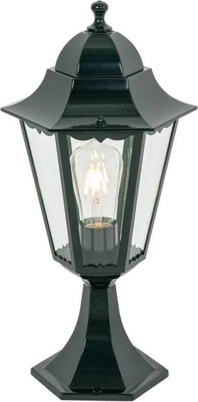 Klassischer Laternensockel für den Außenbereich, dunkelgrün, IP44 – New Orleans