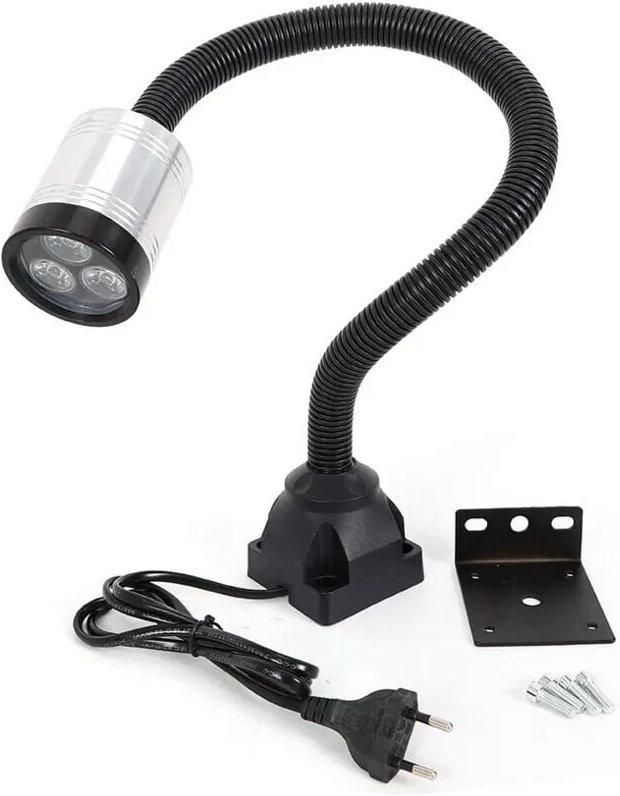 LED CNC Maschinenlampe Fest Schwanenhals Arbeitsleuchte Flexibel Licht 6 W 220V