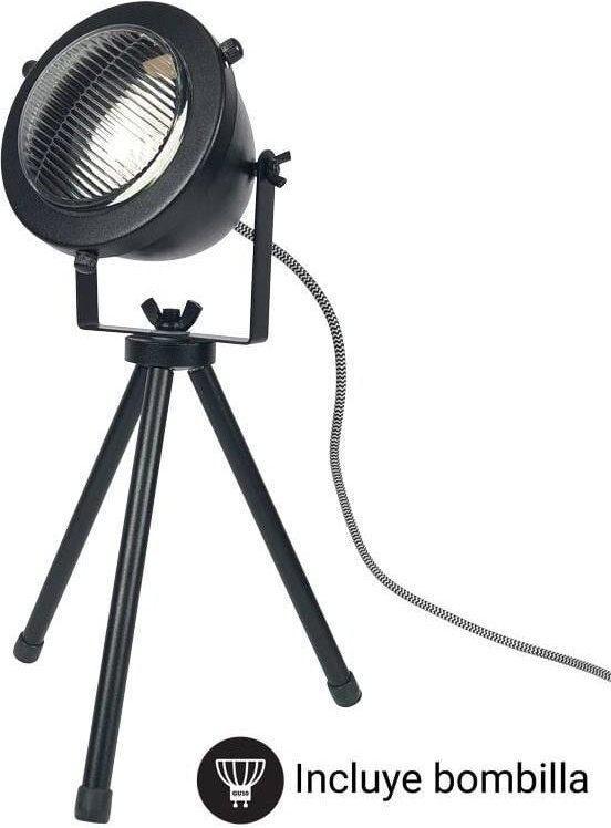 Barcelona Led - Vintage Metall Tischlampe 'mott' Inklusive Glühbirne