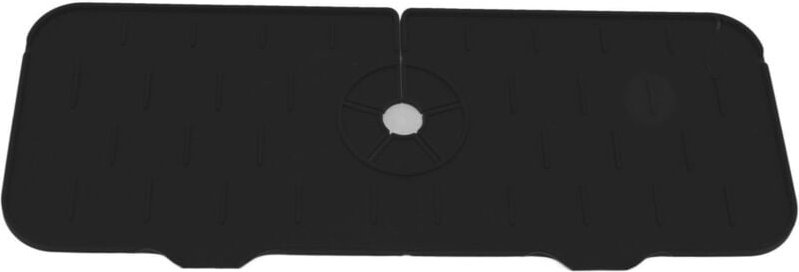 Ugreat - Wasserhahnmatte aus Silikon, BPA-frei, wiederverwendbar, langlebig, spritzwassergeschützt, Abflussmatte aus Sil...