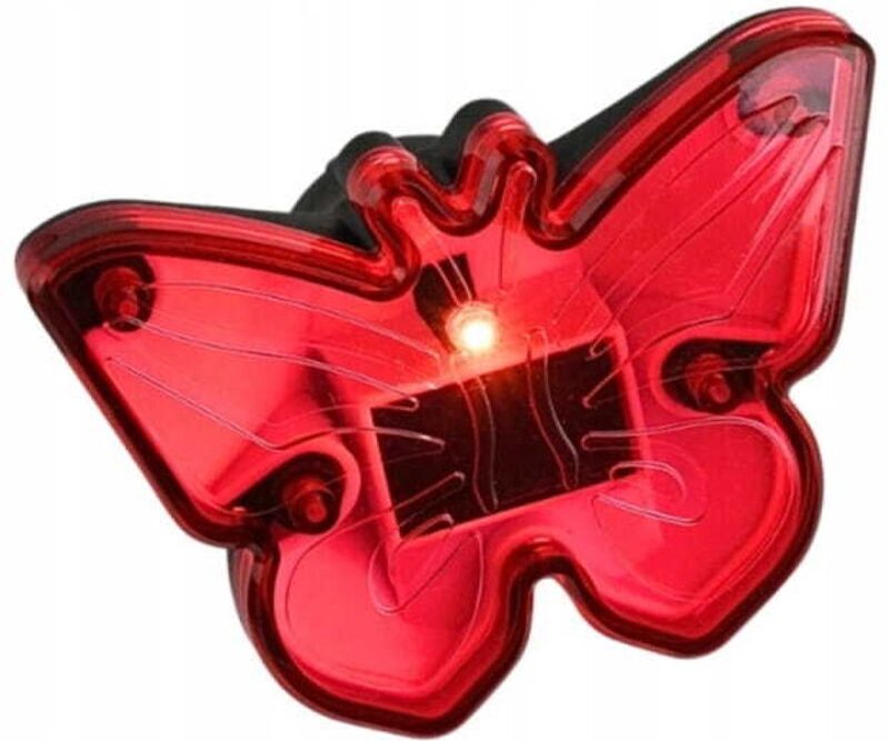 Solar-LED-Gartenleuchte Schmetterling 8,5 x 9 cm, dekorativ