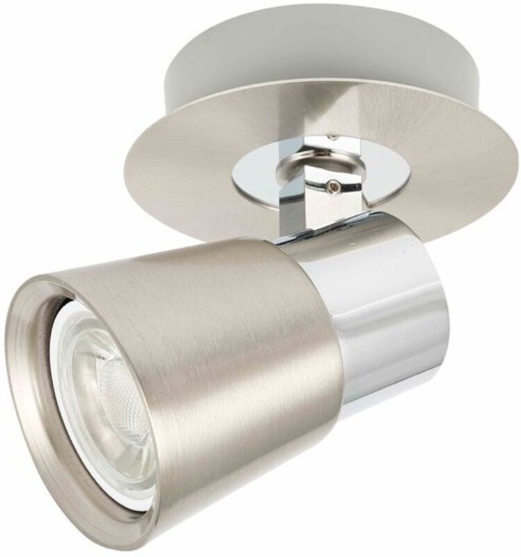 GU10 iris Nickel- und Chromstrahler cr 43-135-01-002