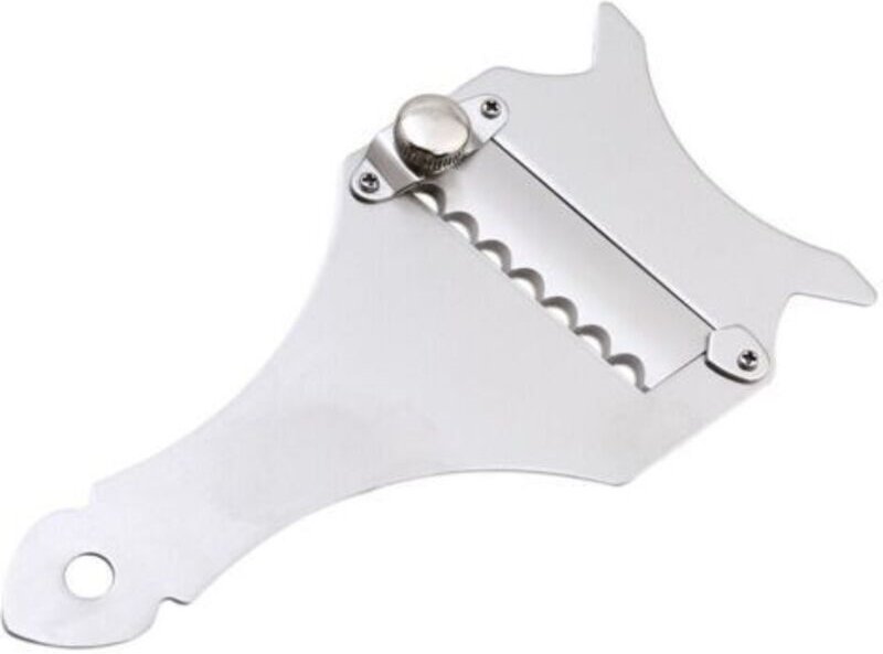 Trüffelreibe aus Edelstahl, praktischer Wellenschneider mit Rasierklinge, Schokoladen-, Käse- und Pralinenhobel, Edelsta...