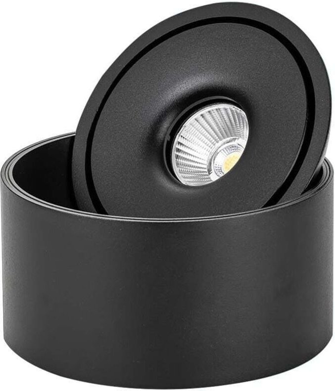 V-TAC LED-Einstellbares Downlight - IP20 - Schwarz - 28W - 2500 Lumen - 3IN1