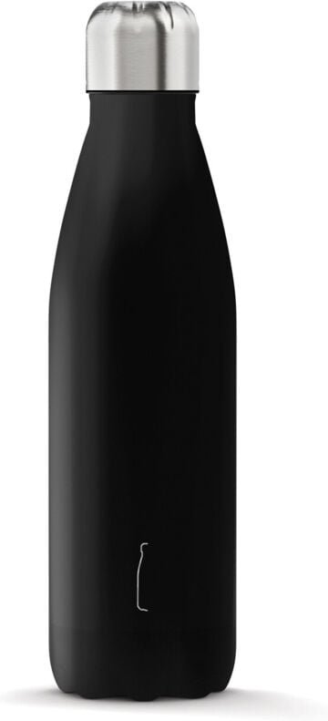 The Steel Bottle Classic Tägliche Nutzung 500 ml Edelstahl Schwarz