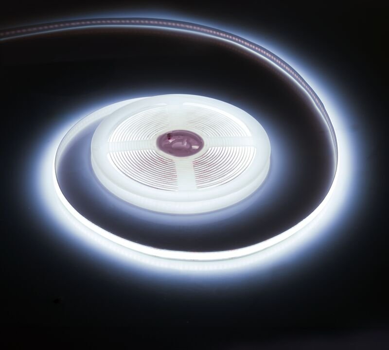 Rebel LED-Streifen mit COB-Dioden – 5 m, kaltweiß, 12 V