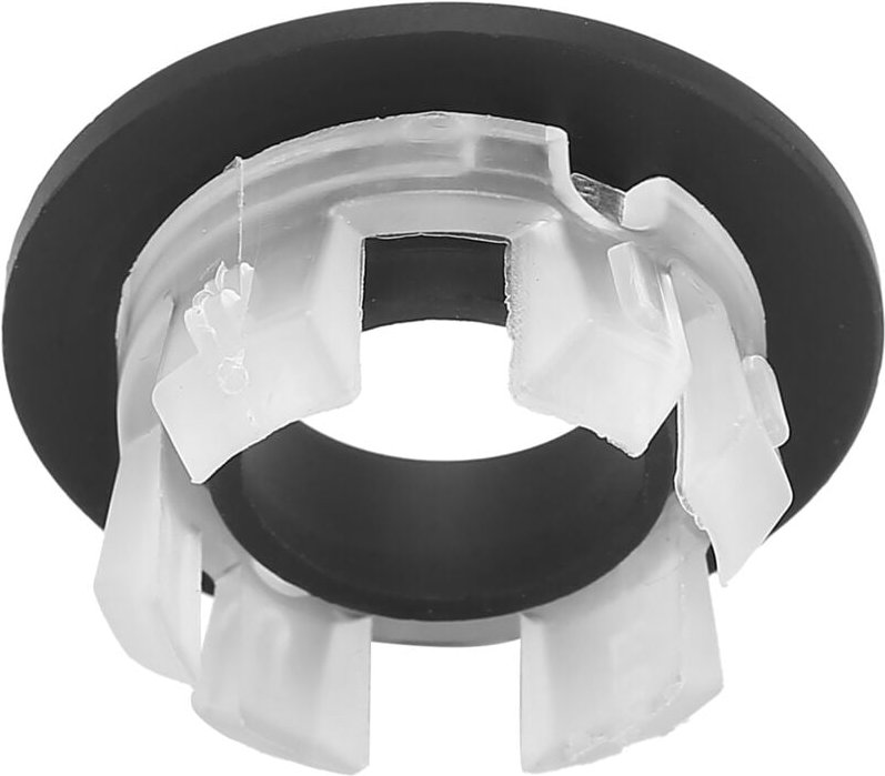 Haofy Messing-Spülbeckenüberlaufabdeckung, glänzend und hell, robuste Küchenspülen-Dekoration, Ersatzteil geeignet für K...