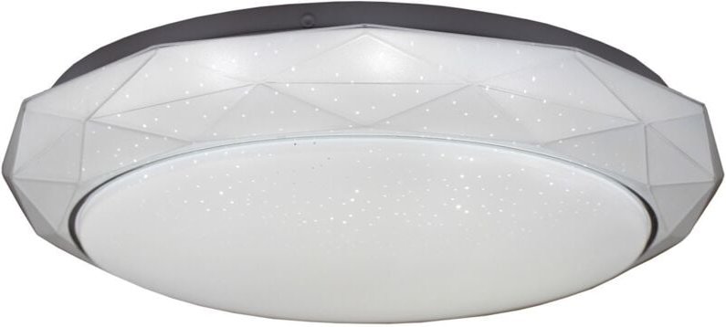 Led Deckenleuchte Shining Bort weiß 33 cm - Megalight