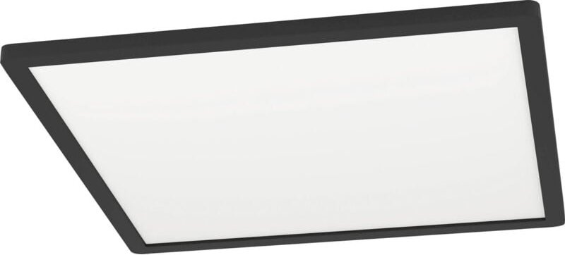 Led Deckenleuchte Minerario schwarz weiß 39 x 39 cm warmweiß IP54 Deckenlampen & Kronleuchter - Eglo