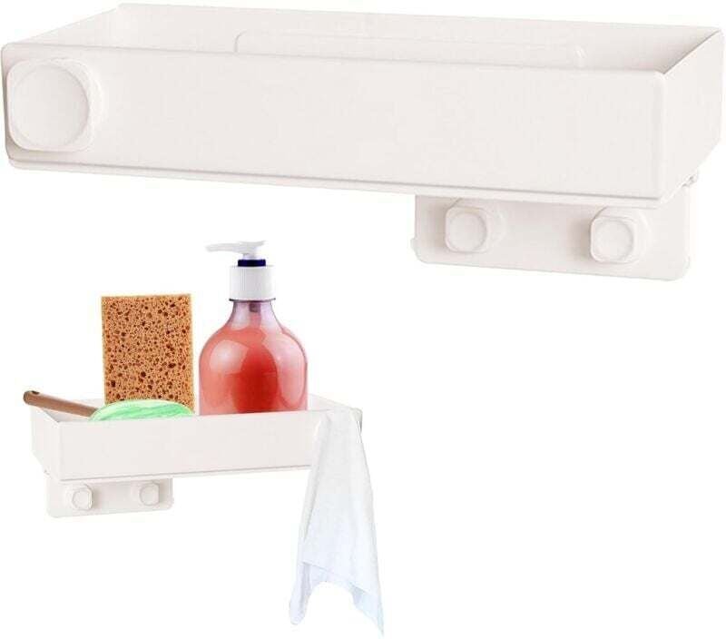 Schwammhalter für die Küchenspüle – Hängender Organizer, kein Bohren erforderlich, Aufbewahrungsmöglichkeit für Küchen- ...