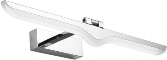 12w 4000k 750lm greco mit chrom rund 5x54x17 cm ip20