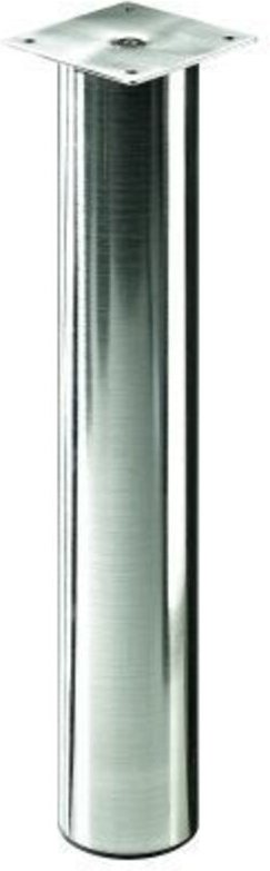 Thumbnail - Tischbein 6,0 x 40 - 70 cm Edelstahl-Optik - 1 Stück Tischbeine - Hettich