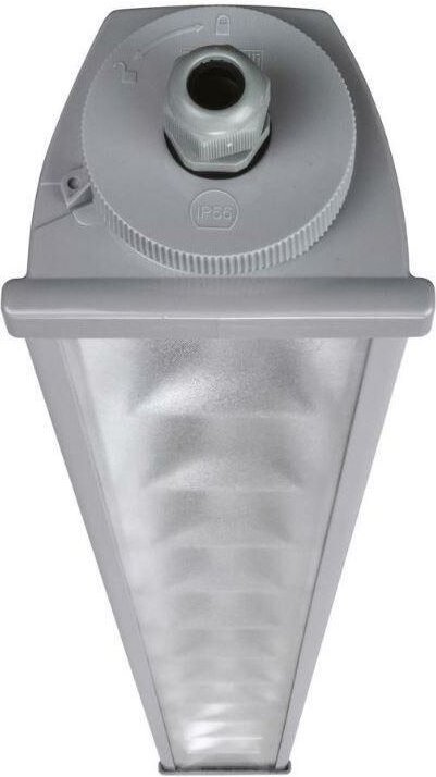 Beghelli - Led deckenleuchte stahl reg 2x58w m1200 4000k ip66- a258rd