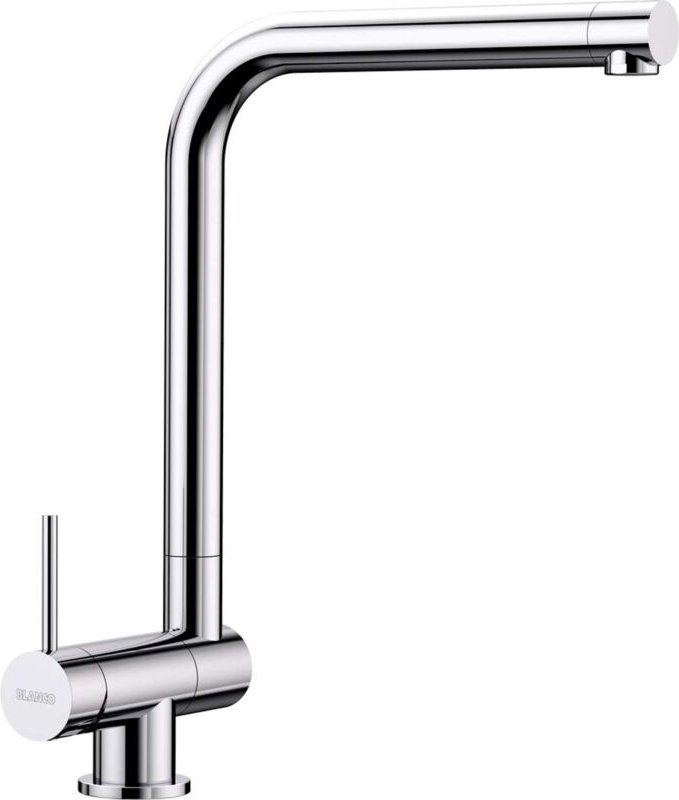 Blanco - Laressa f - Küchenarmatur, aufklappbar für Unterfenstermontage, Chrom 521546