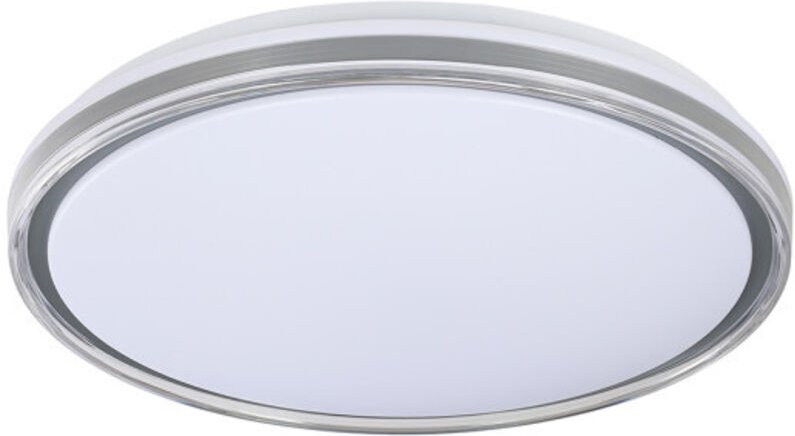 deckenleuchte nevado 72w 3000-4000-6000k weiss/grau 40d reg.intensität 6480lm mit fernbedienung