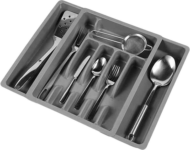 Besteck-Organizer für Schubladen, ausziehbar, BRUNBESTE BB-2615