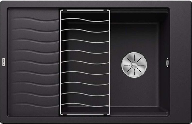 Blanco Elon XL 6 - Silgranitspüle, 78x50 cm, Schwarz 525883