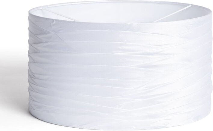 Lampenschirm aus Stoff Marissa Weiß