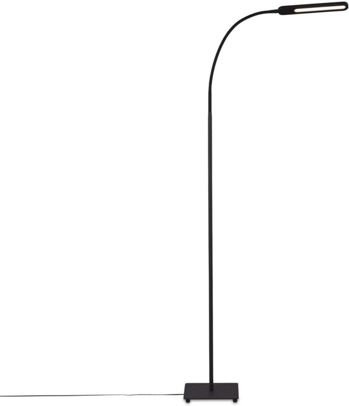 Leuchten - led Stehleuchte, Stehlampe mit Touchfunktion, in Stufen dimmbar, Farbtemperatursteuerung, Bürolampe 8 Watt, 6...