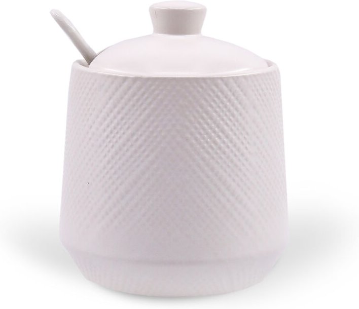 Keramik Zuckerdose MAESTRO WEISS MR-20002-09