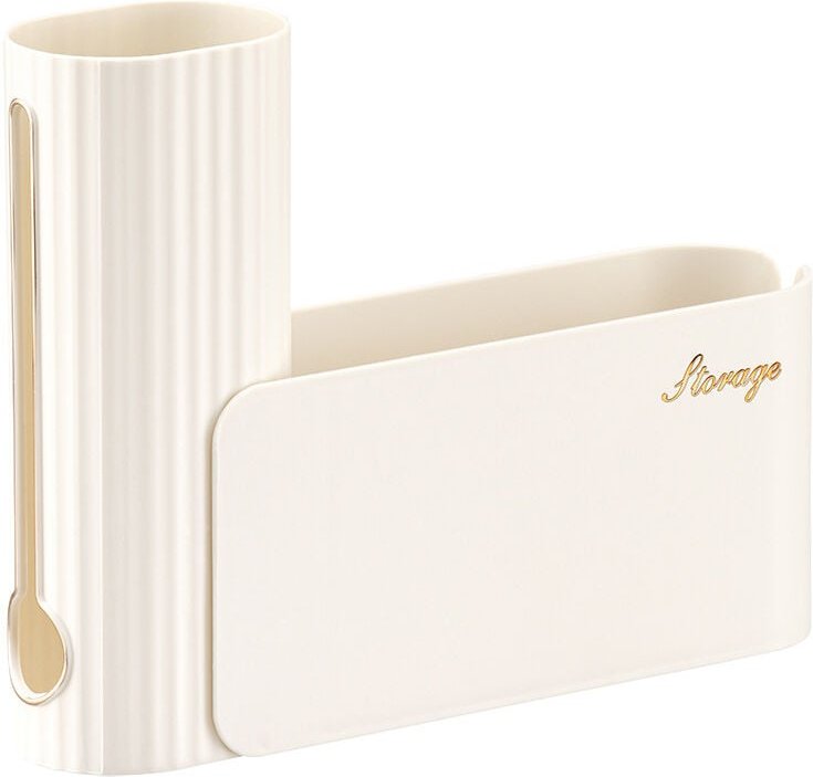 Müllbeutelspender, Müllbeutel aus Kunststoff, wandmontierter Müllbeutel-Organizer für Küchen, Badezimmer und Büros - Lnt...