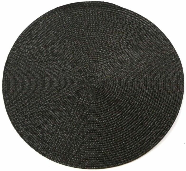 Buri - 48x Platzset 38cm rund Platzdeckchen Küche Haushalt Dekoration wohnen essen top