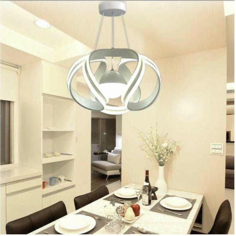 Trade Shop - lampadario soffitto sfera moderno led 78W lampada luce calda fredda naturale B21 -