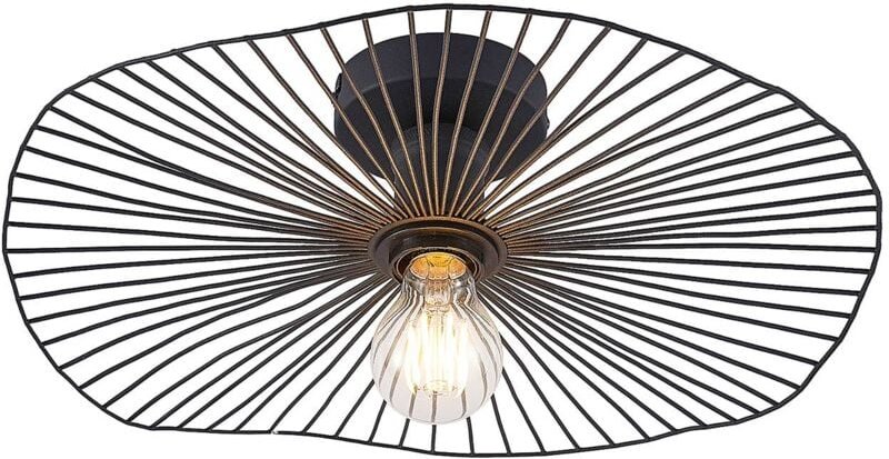 Deckenlampe 'Ruota' aus Metall für Wohnzimmer & Esszimmer von Lindby