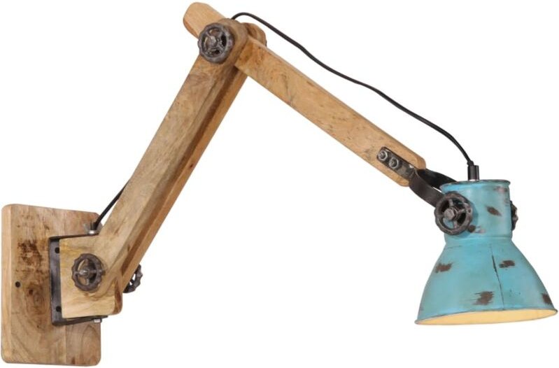 Wandleuchte 25 W Blau 96x15x20 cm E27 vidaXL609075