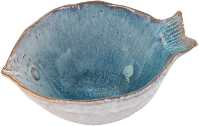 Dekorative Fischschale für Küche und Bohemian-Tisch