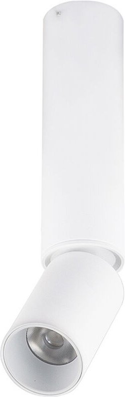 Deckenlampe Deckenstrahler Esszimmerleuchte Wohnzimmerlampe Küchenleuchte, Aluminium weiß, Spot beweglich, 1x LED 8W 502...