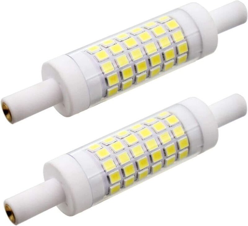LED-Leuchtmittel R7S 78 mm 5W 15 x 78 mm, Kaltweiß 6000K, 220V