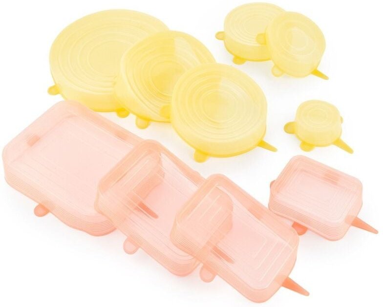 10-teiliges Set aus wiederverwendbaren und verstellbaren Küchendeckeln Lilyd InnovaGoods