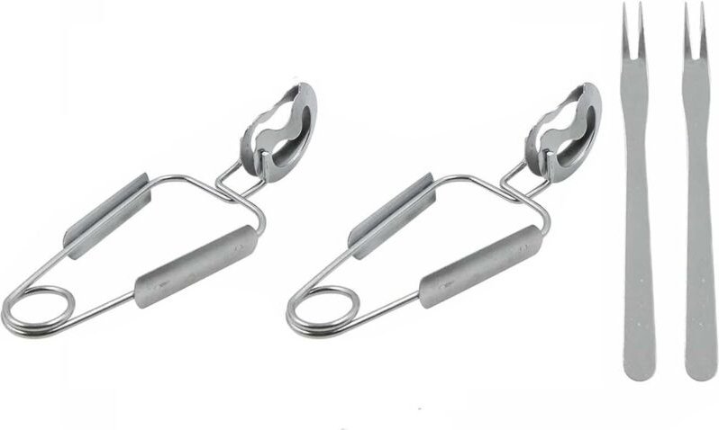 Aufbewahrungsbox aus Kunststoff mit Griffen für Küchenschränke – Aufbewahrungsbox aus Kunststoff für Badezimmerregale (2...