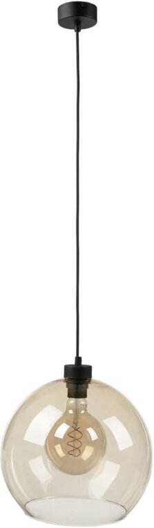 Licht-erlebnisse - Hängelampe in Bernstein kalete Esstisch Leuchte