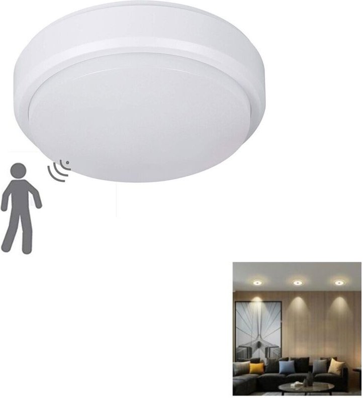 9wleddeckenleuchterundkuppelbewegungsmelderip56weiß3000k1545