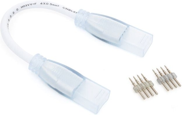 Verbindungsstück mit Kabel für rgb LED-Streifen 220V ac smd IP65 rgb