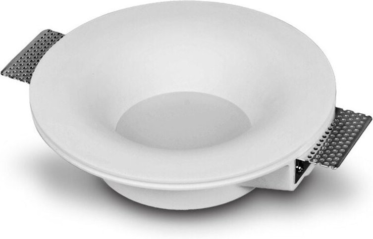 Efectoled - led Downlight Einbaustrahlerring für Gips/Gipsplatten Integration Rund 9W Schnitt Ø223 mm UGR17 2700K Warmwe...