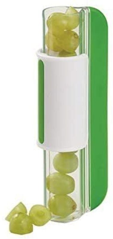 Multifunktionaler Traubenschneider für Salate - Schneider für Tomaten, Kirschen und Obst zum schnellen und einfachen Sch...