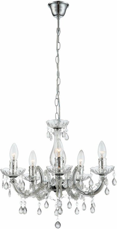 Etc-shop - Kronleuchter Decken Luster Hänge Leuchte im Set inklusive led Leuchtmittel