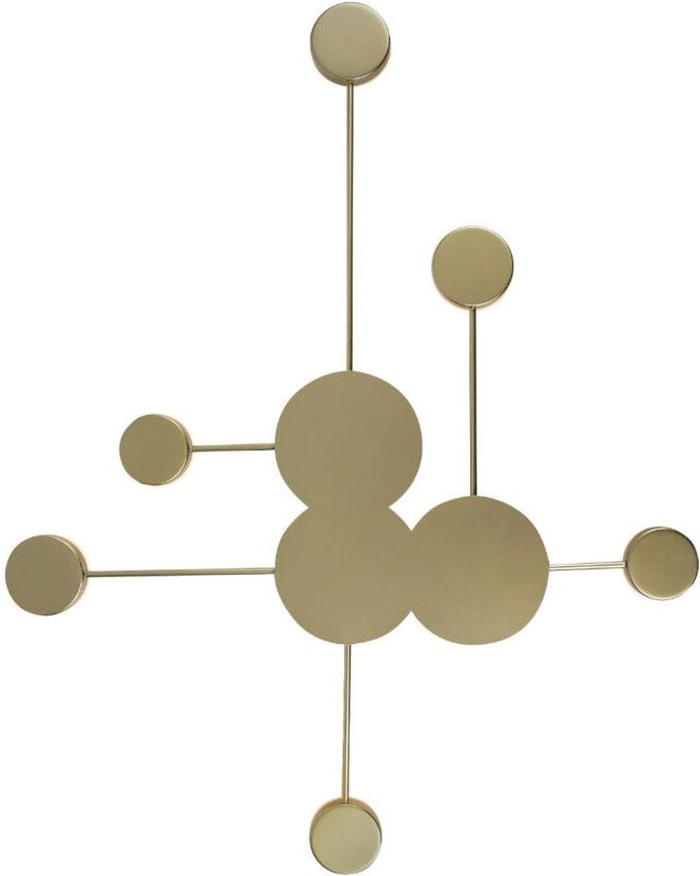 Moderne LED Wand- und Deckenleuchte 21W gold AMADEO 71276 Rabalux