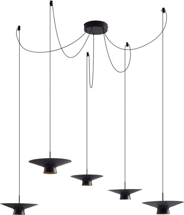 Lindby - Norvind' aus Metall dimmbar für Wohnzimmer & Esszimmer von