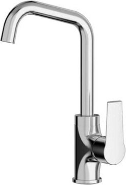 Iperbriko - Einhebel-Spültischmischer mit drehbarem Auslauf - Ten Line, Chrom