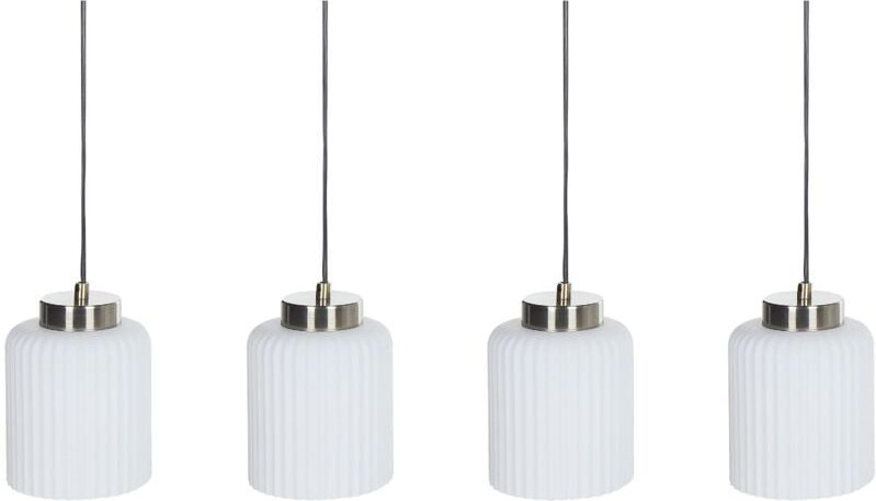 Hängelampe Schwarz / Messingfarben aus Metall Glas Modern Elegant für Esszimmer Essbereich Wohnzimmer Küche