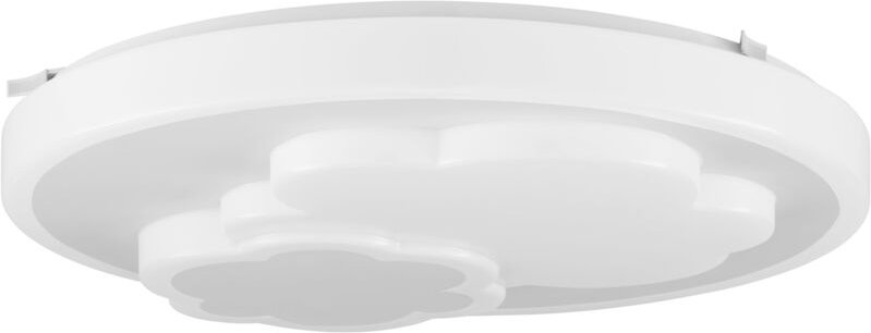 EGLO LED Deckenlampe Guanimar, Kinderzimmer Lampe Decke mit Fernbedienung, weiß