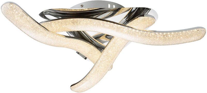 Deckenleuchte - Nabro - chrome - metall - ø 54cm - led - - Globo