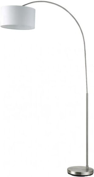 Polux 1xe27 nickel m/Hose weiß (165x90x34)(18x34x34) cm (165x90x34)(18x34x34) cm